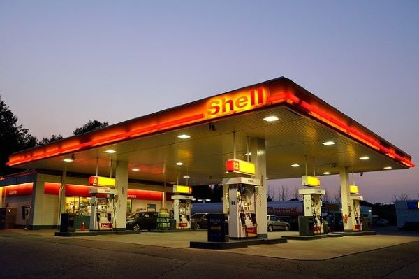 Shell gas station