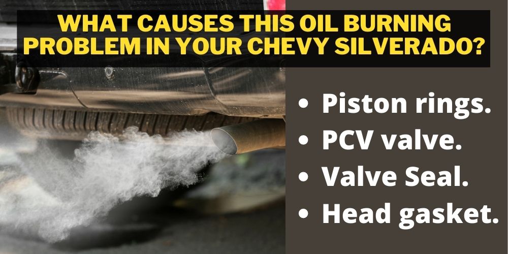 What causes this oil burning problem in your Chevy Silverado?