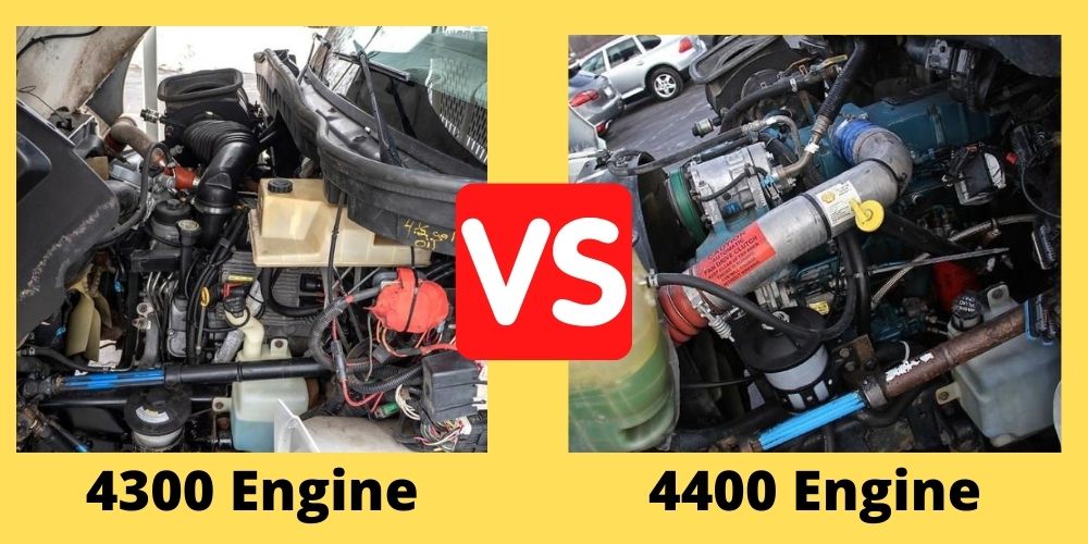 What is the difference between International 4300 and 4400?