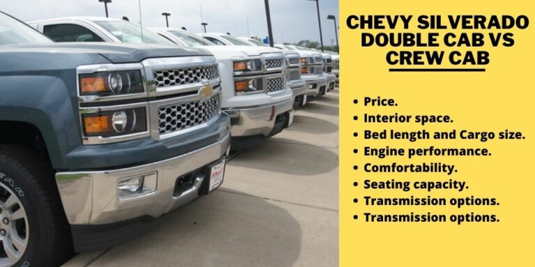 Chevy Silverado Double Cab Vs Crew Cab Best Comparison