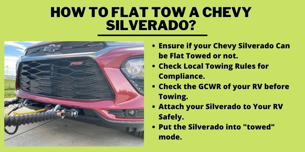 How to Flat Tow a Chevy Silverado?