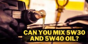 Can you Mix 5w30 and 5w40 oil?