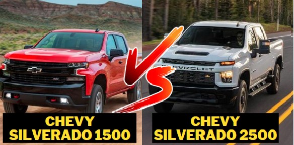 Chevy Silverado 1500 vs 2500