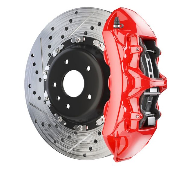 What are brake calipers?