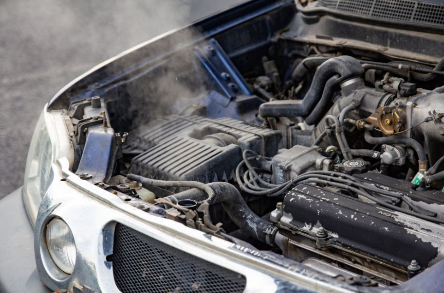 How do I know if my engine is damaged from overheating?