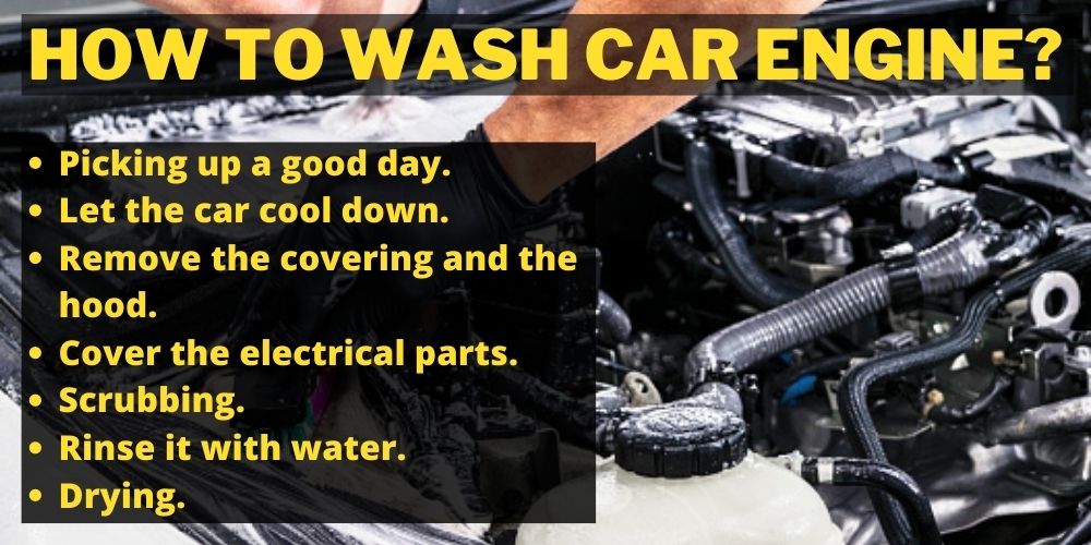 How to Wash Car Engine?